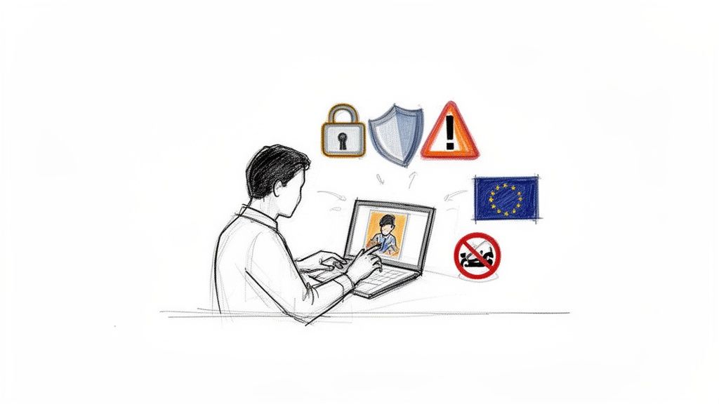 Censor a photo online: privacy-safe redaction workflow on Blurit Studio