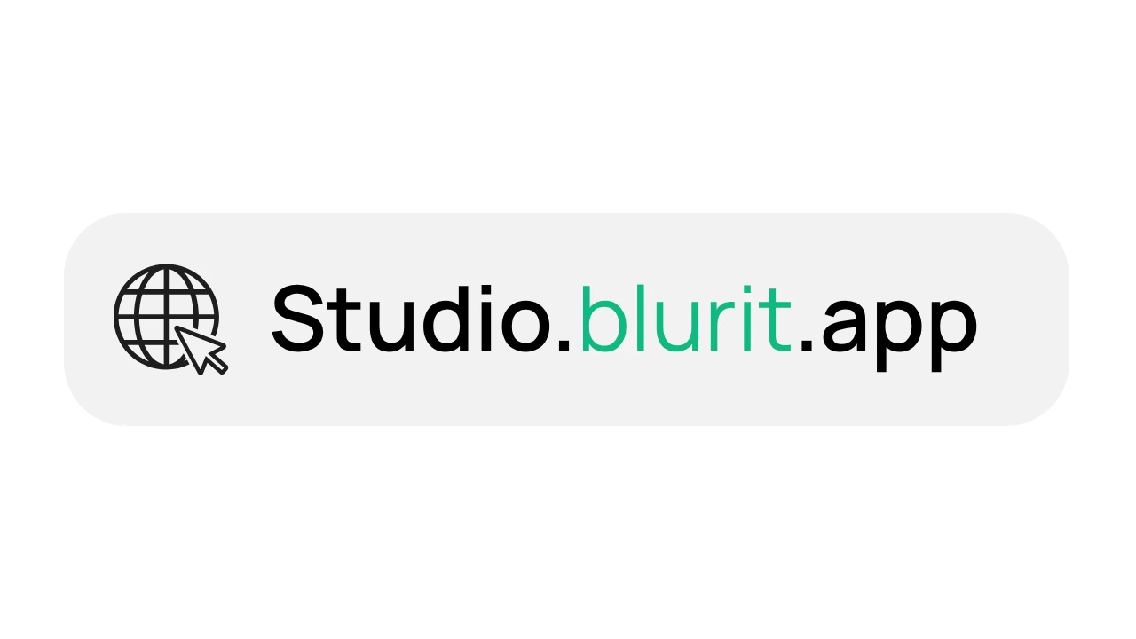 ?tape 1 : importer dans Blurit Studio