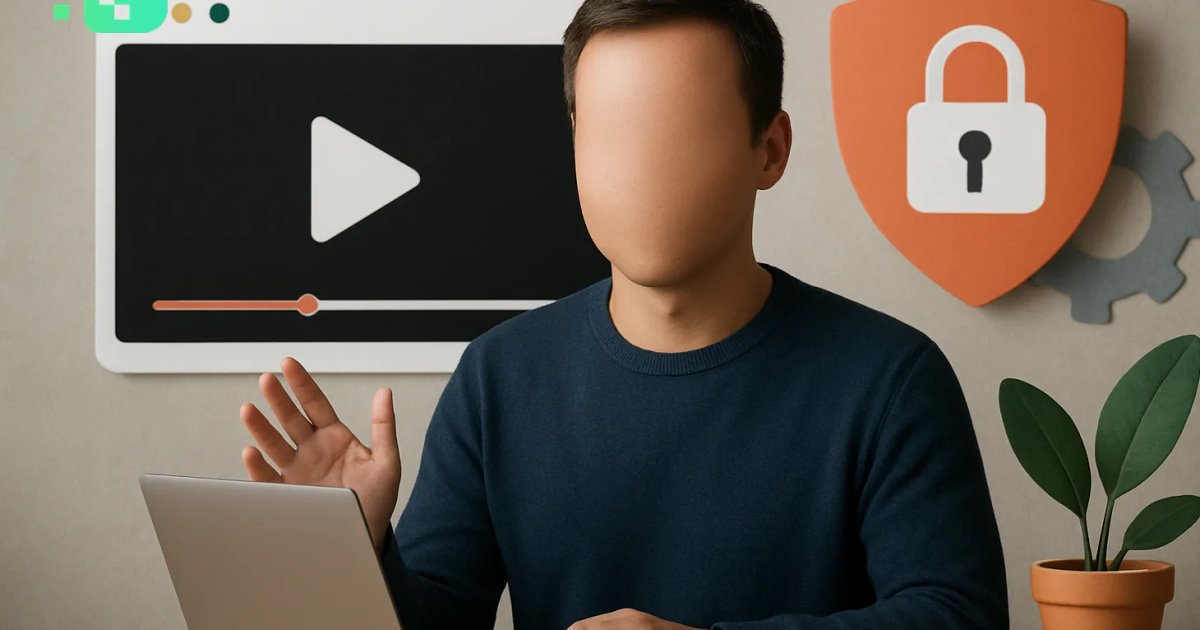 Création de vidéos sans visage et parcours confidentialité